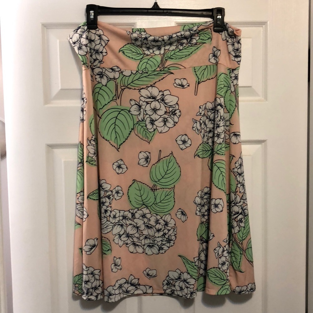 Peach Lularoe Azure Skirt
